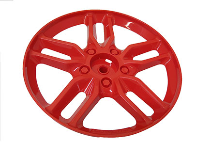 POWER WHEELS 3900-4479 Red Wheel Cover Corvette