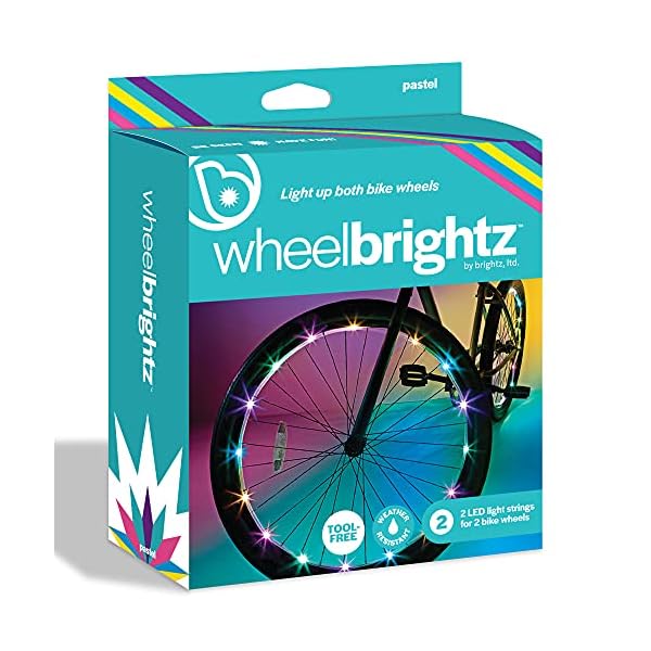 BRIGHTZ WheelBrightz Pastel Battery Powered LED Lights For Bikes Ride Ons L0096