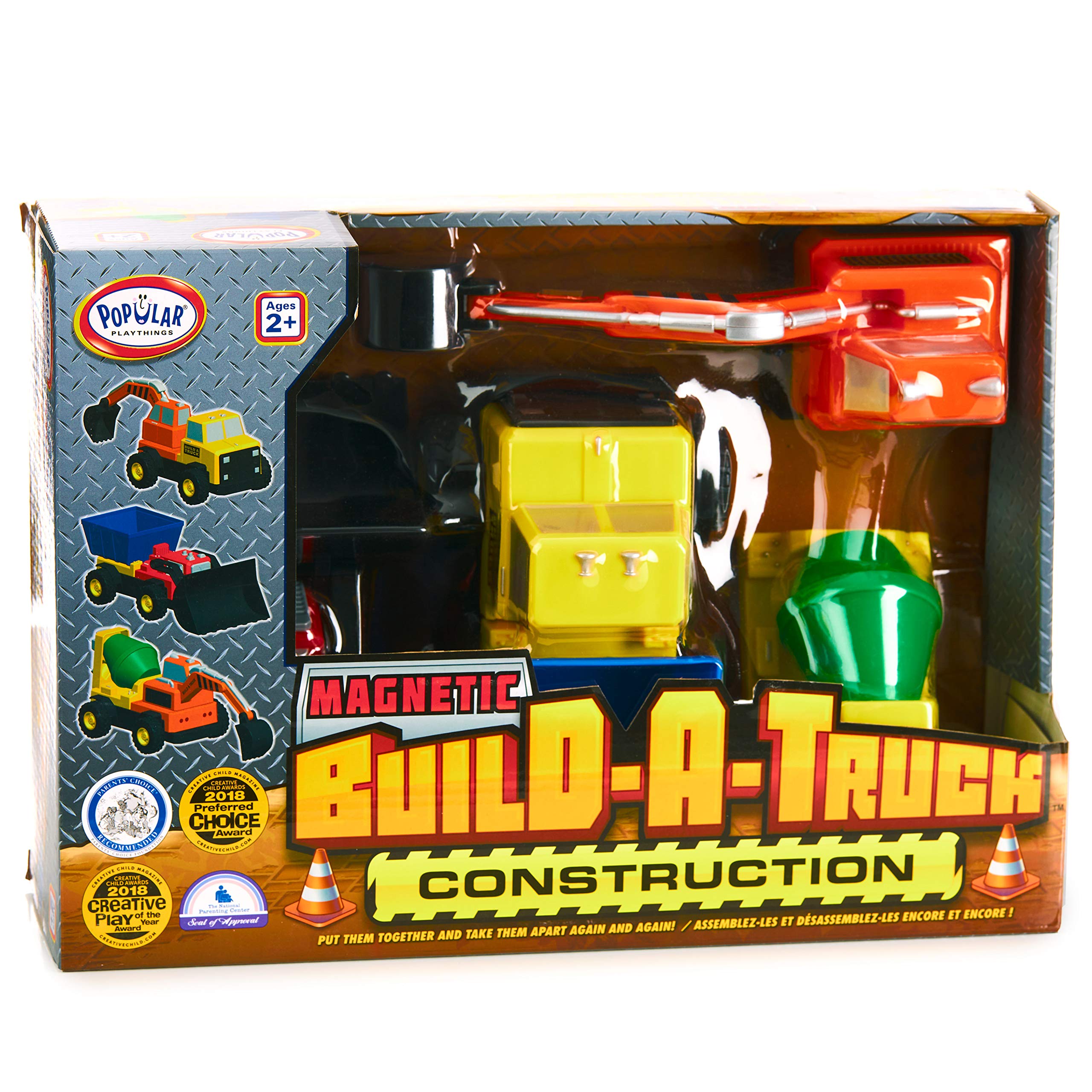 Beliebte Spielzeuge - Magnetic Build-A-Truck - Konstruktion (60401) - Bild 6 von 6