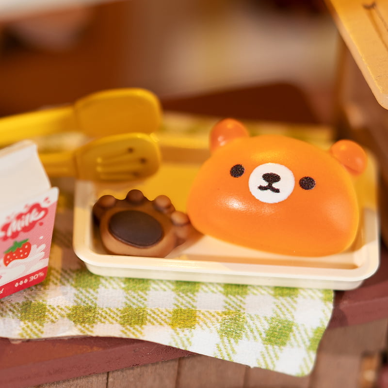 Rolife - Teddys Brotkasten - DIY 3D Miniatur Puppenhaus Zimmer Box Bastelset DS033 - Bild 4 von 6