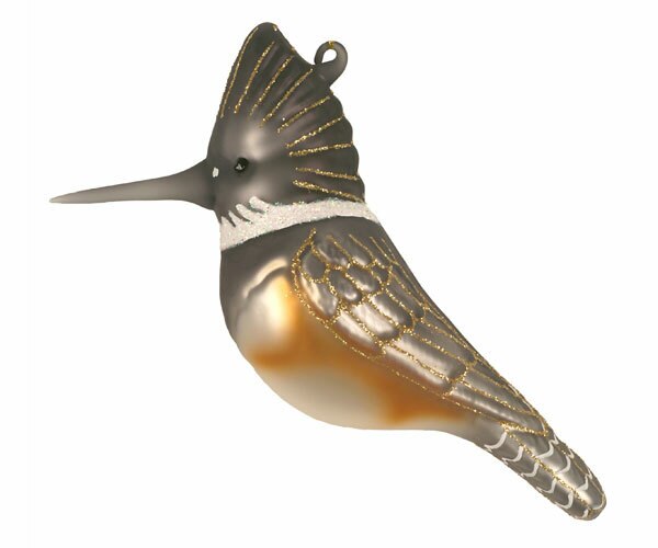 Kingfisher Cobane Glass ornament